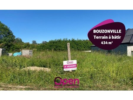 en vente terrain non constructible 434 m² – 57 000 € |bouzonville