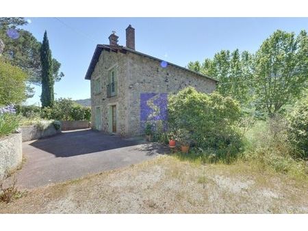 vente maison 8 pièces 180 m² dunière-sur-eyrieux (07360)