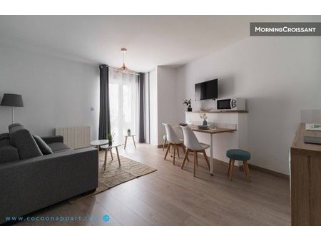 location meublée appartement 2 pièces 33 m²