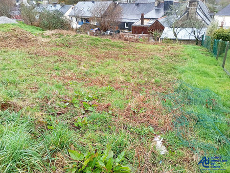 terrain constructible viabilisé à la sortie de pontivy 614 m2