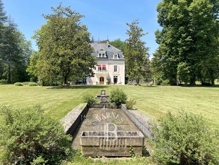 barnes aix-les-bains - 10 chambres - suite parentale - piscine - tennis - maison de gardie