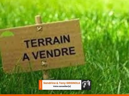 vente terrain 1041 m²