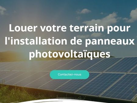 photovoltaïque au sol