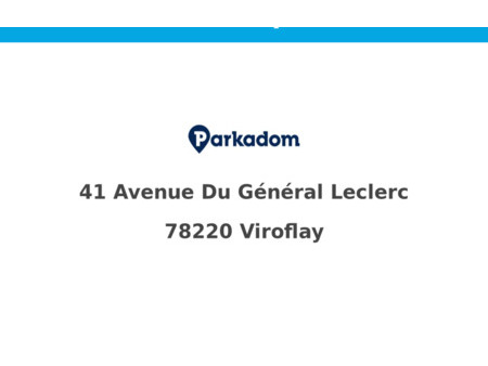 location parking viroflay (78220)