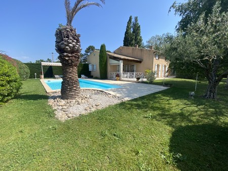 villa de plain-pied à vendre avec grand terrain  piscine  pierrelatte  drôme provençale