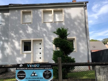 en vente maison mitoyenne 76 m² – 239 900 € |guénange