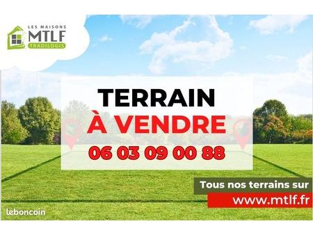terrain 372 m² ailly sur somme
