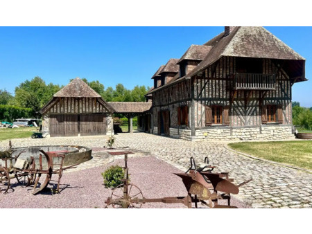 maison de prestige en vente à bonneville-la-louvet : normandie  calvados  à seulement deux