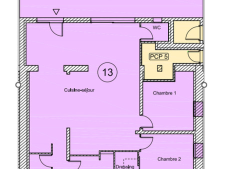 appartement 3 pièces - 111m² - st laurent en grandvaux