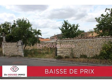 vente terrain 550 m²