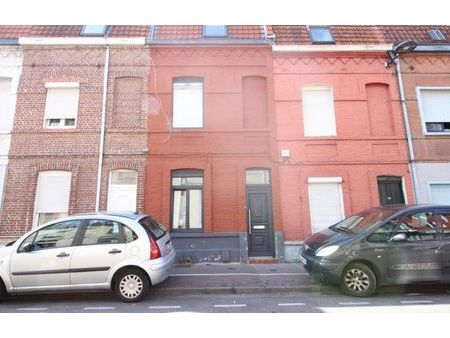 vente maison 5 pièces 90 m² roubaix (59100)