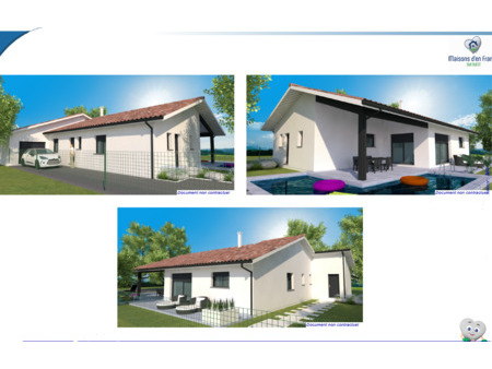 vente maison à construire 4 pièces 114 m² pontonx-sur-l'adour (40465)