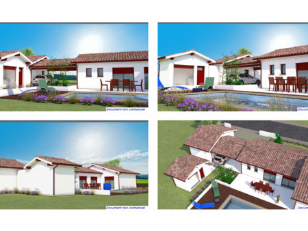 vente maison à construire 4 pièces 115 m² tosse (40230)