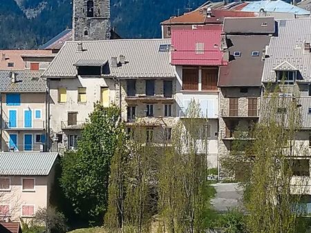 terrain constructible seyne les alpes centre petite ville de montagne alpes haute provence