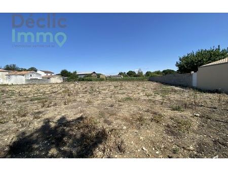 vente terrain 812 m² montroy (17220)