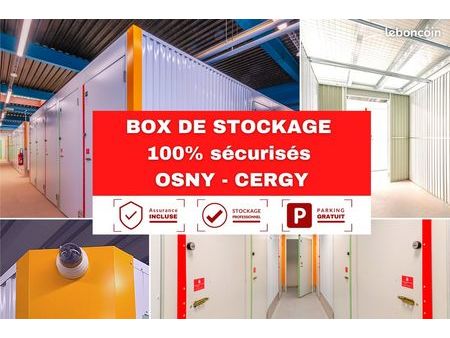 box à louer / garde meuble à osny - cergy 4 m²