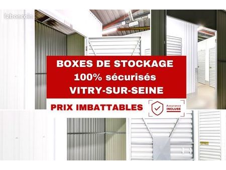 box à louer / garde meuble à vitry-sur-seine 2 3 m²