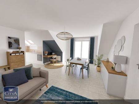 vente appartement cherbourg-en-cotentin (50) 2 pièces 49.91m²  104 500€