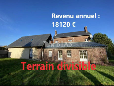 vente immeuble à saint-ouen-de-thouberville (27310) : à vendre / 149m² saint-ouen-de-thoub