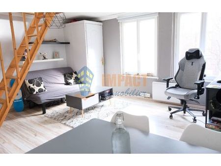 vente appartement 3 pièces 28 m² loos (59120)