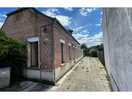 vente maison 3 pièces 70 m² aisonville-et-bernoville (02110)