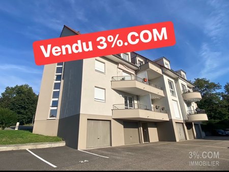 en vente appartement 68 m² – 185 400 € |hochfelden