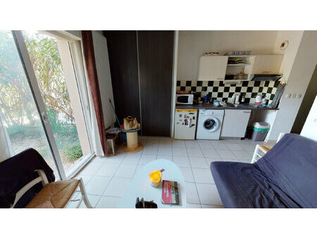 studio 23 m2 en rez-de-jardin + parking