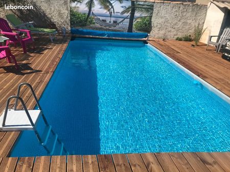 maison 27 m2 + terrasse 15 m2+ piscine