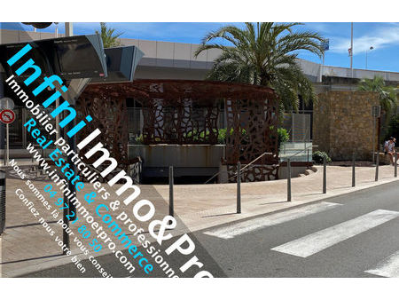 location commerce 45 m² cannes (06400)
