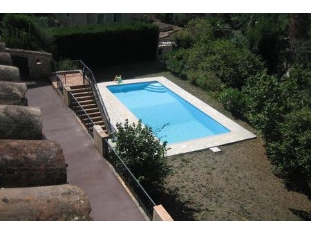 cabris villa vide  10 pièces  piscine  garages