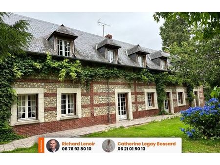 vente maison 10 pièces 258 m² saint-siméon (27560)