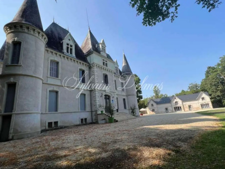 château en vente à chatellerault : château xix° chambres d'hôtes et salle de réception 400