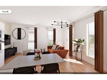 vente appartement 4 pièces 75 m² massy (91300)
