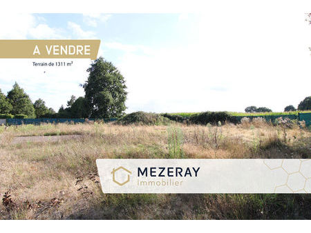 terrain constructible de 1311 m²  viabilisé !