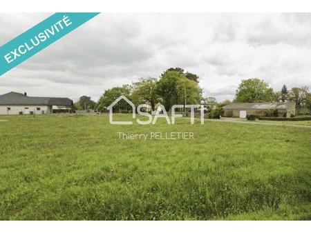 vente terrain à saint-vincent-sur-oust (56350) : à vendre / 1171m² saint-vincent-sur-oust