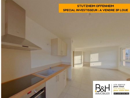 en vente appartement 74 m² – 220 000 € |stutzheim-offenheim