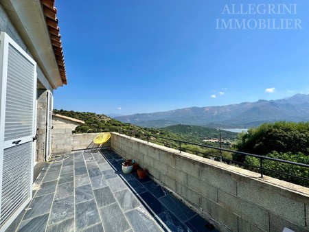 sur la commune de santa reparata di balagna  cette belle villa bénéficie d'une vue panoram