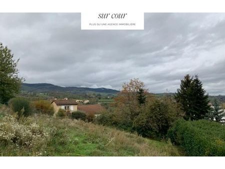 vente terrain 658 m² saint-chamond (42400)