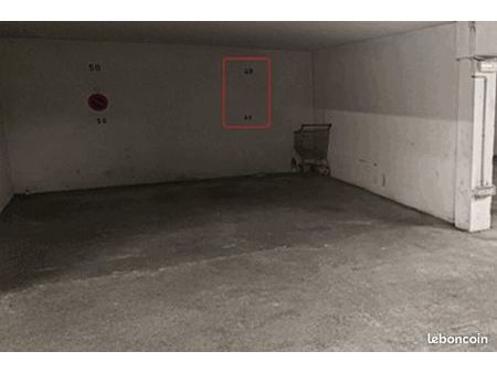 place parking sous-sol sécurisée golfe-juan / antibes