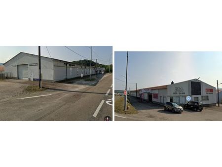 local commercial / stockage / atelier 1000 / 1500 m² zone thise chalezeule