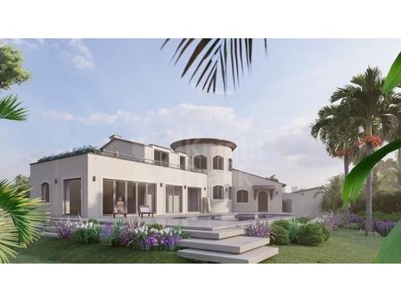 projet de villa dans le quartier de super-cannes avec vue mer panoramique