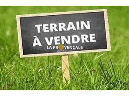 vente terrain 309m2 meyreuil 13590 - 199000 € - surface privée
