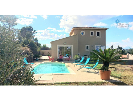 dpt barbentane (13) a vendre elegante villa avec piscine et jardin