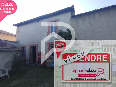 vente : maison 4 pièces (199 m²) à mornand en forez - mornand en forez