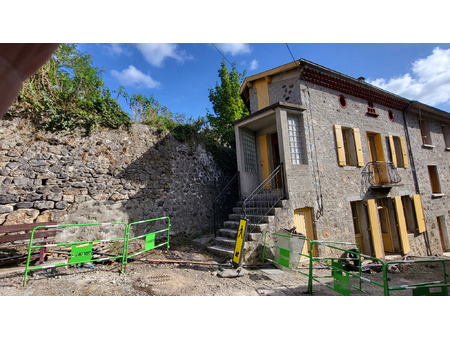 ardèche (07) - a vendre saint-martin-de-valamas - maison de village en pierres  avec 2 app