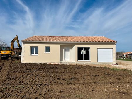 maison de 107m2 avec un garage de 17 m2