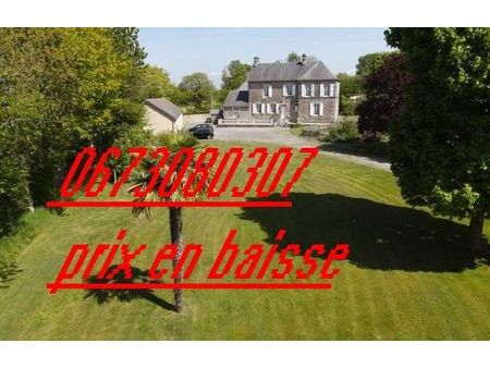 vente maison 8 pièces 173 m² villebaudon (50410)