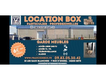 location de box /garde meuble