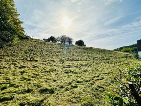 superbe terrain à bâtir