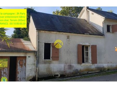vente maison 3 pièces 68 m² saint-saulge (58330)